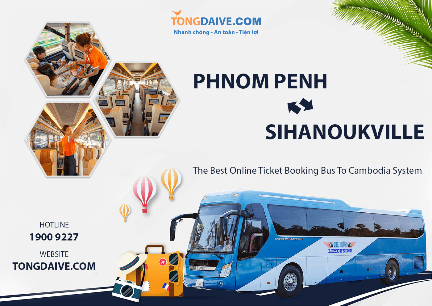 Xe Open Bus Từ Phnompenh đi Sihanoukville , Sài Gòn, Sihanoukville