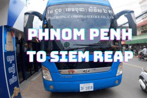 Open Bus Phnompenh đi Siem reap